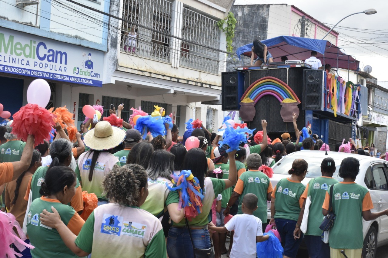 Camacã: 3ª CRAS Folia agita as ruas da cidade